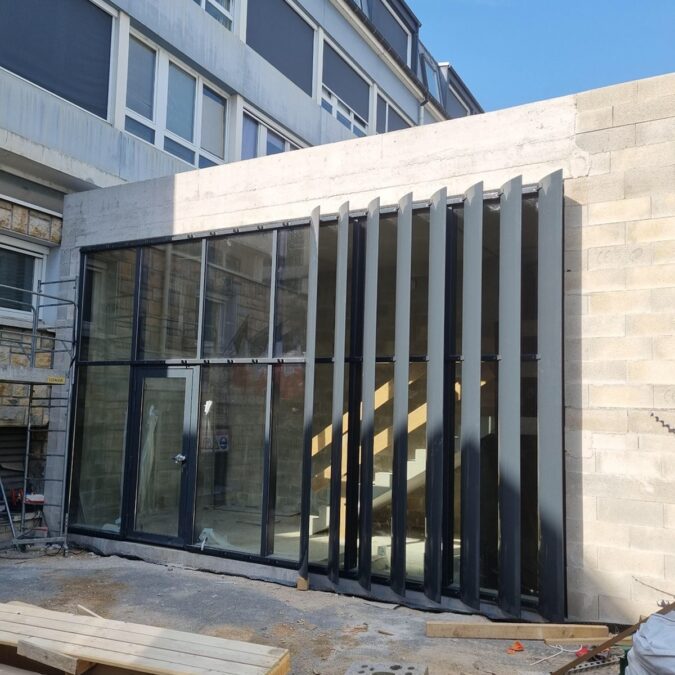 Pose de Brise soleil &agrave; Montb&eacute;liard Belfort